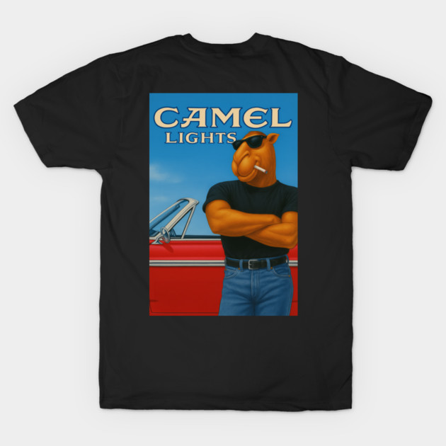 Joe Camel Lights Muscle Car Shirt by Shit Post Hero