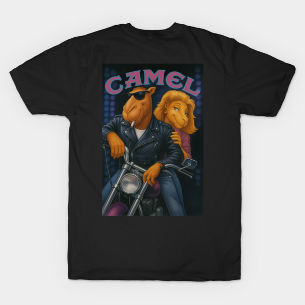 Joe Camel Biker Couple Night Out Shirt by Shit Post Hero