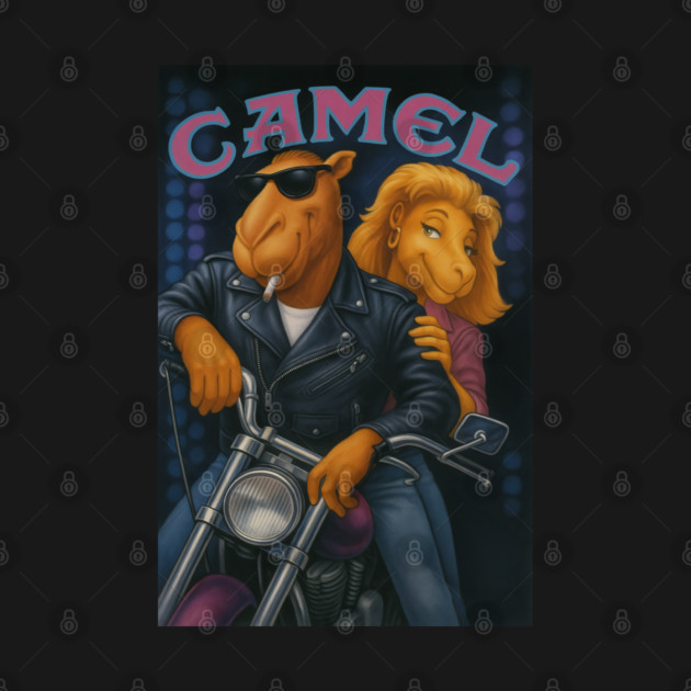 Joe Camel Biker Couple Night Out Shirt by Shit Post Hero