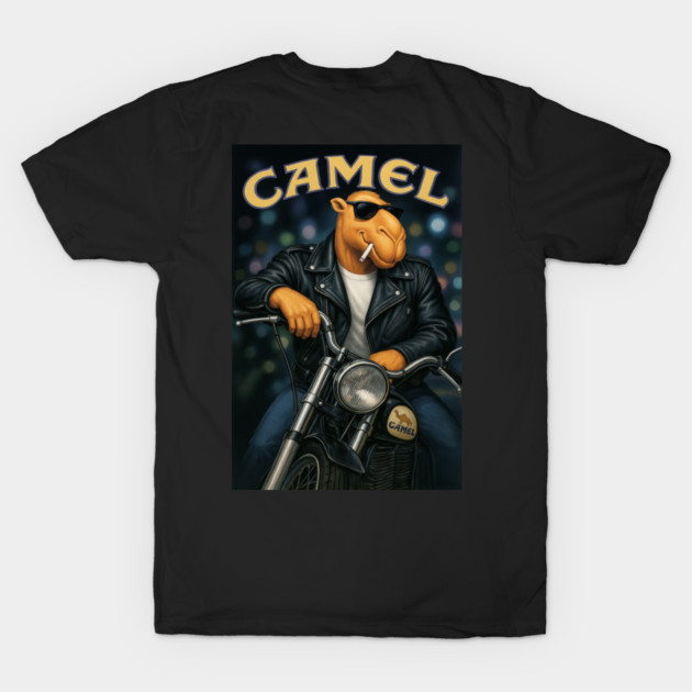Joe Camel Biker Rebel Shirt by Shit Post Hero