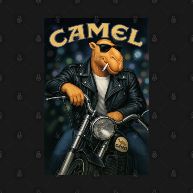 Joe Camel Biker Rebel Shirt by Shit Post Hero
