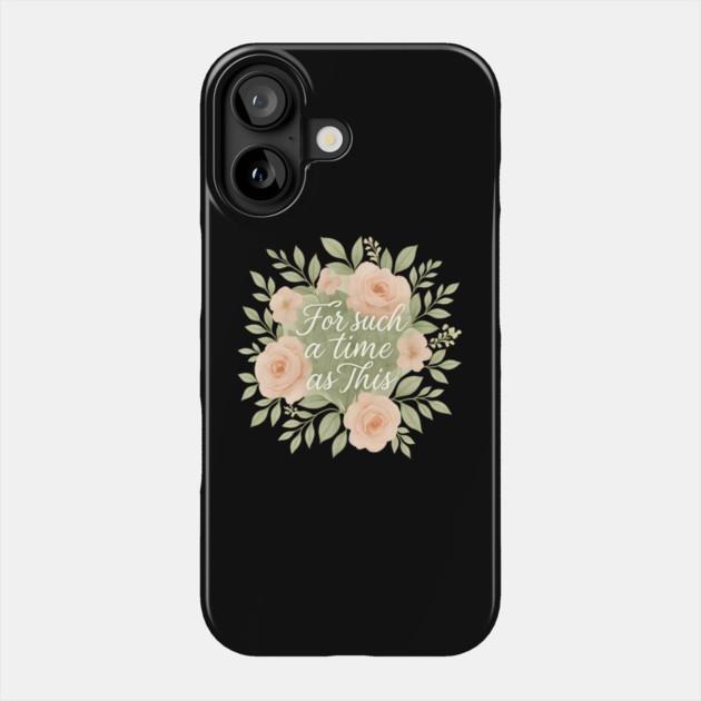 For Such A Time Phone Case by Peter's Store 8