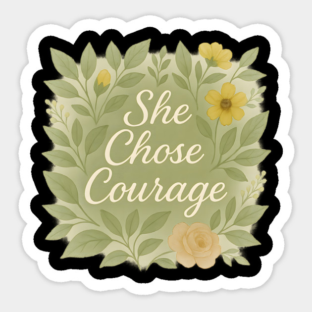 She Chose Courage  Esther Magnet by Peter's Store 8
