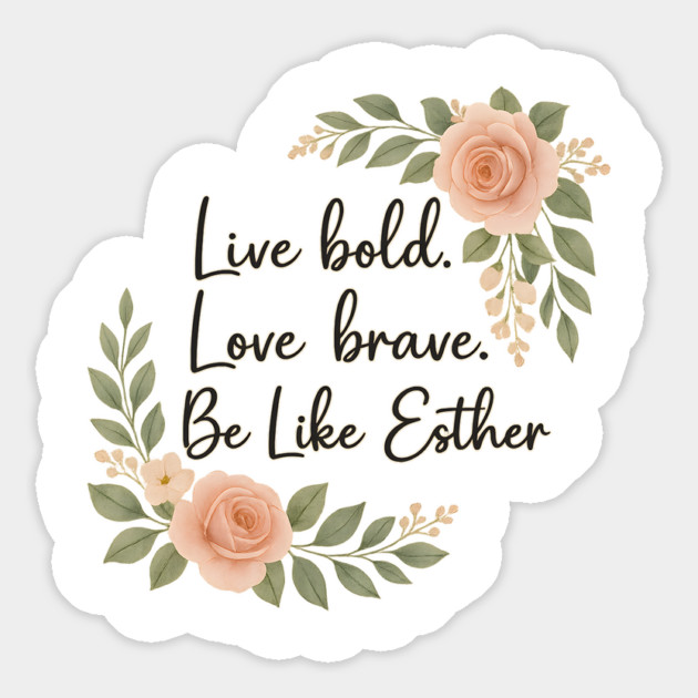 Be Like Esther Magnet by Peter's Store 8