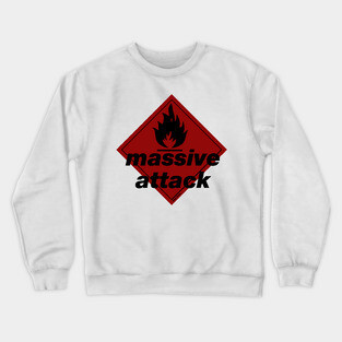 Massive Attack Fan Art Crewneck Sweatshirt