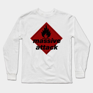 Massive Attack Fan Art Long Sleeve T-Shirt