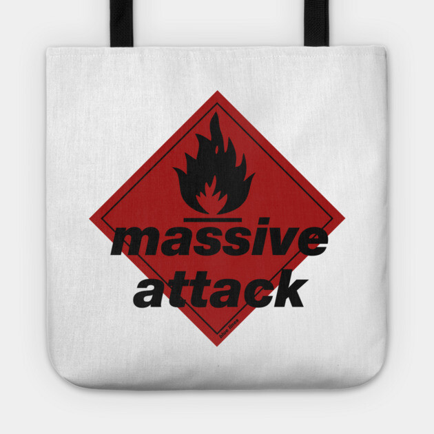 Massive Attack Fan Art Tote by Timeless Chaos