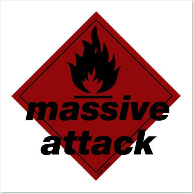 Massive Attack Fan Art Wall Art by Timeless Chaos