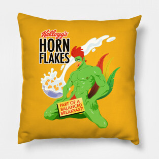 Horn Flakes Pillow