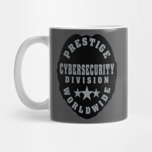 Prestige Worldwide Cybersecurity Division Front Left Mug