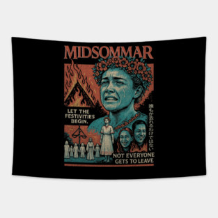 Midsommar Cult Movie Tapestry