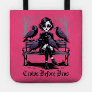 Crows Before Bros Tote