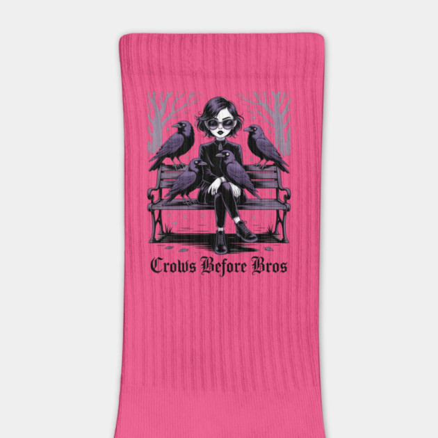 Crows Before Bros by Silly Me Studio