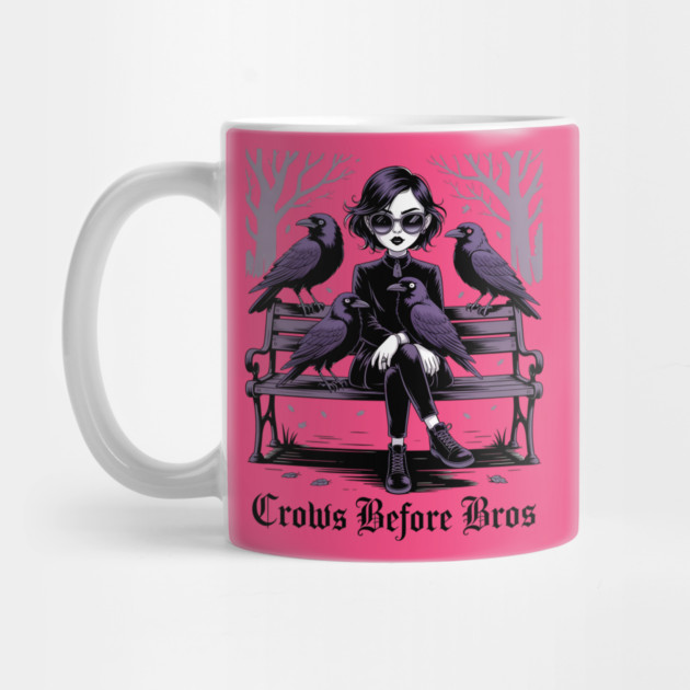 Crows Before Bros by Silly Me Studio