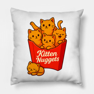 Kitten Nuggets Pillow