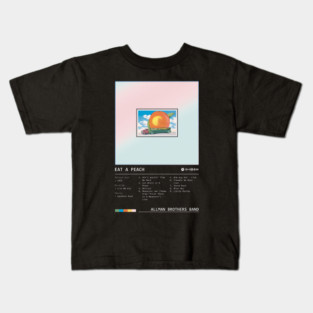 Eat A Peach (1972) Album by Allman Brothers Band Kids T-Shirt