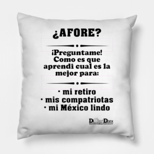 AFORE Pillow