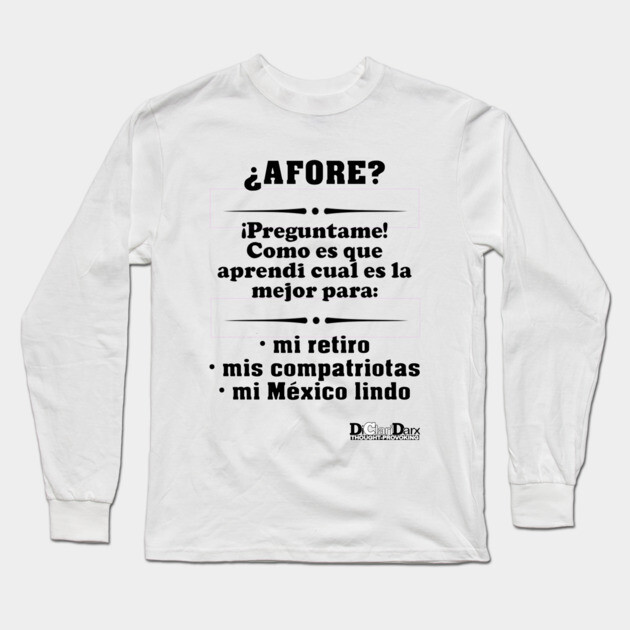 AFORE Long Sleeve T-Shirt by Santy's Store