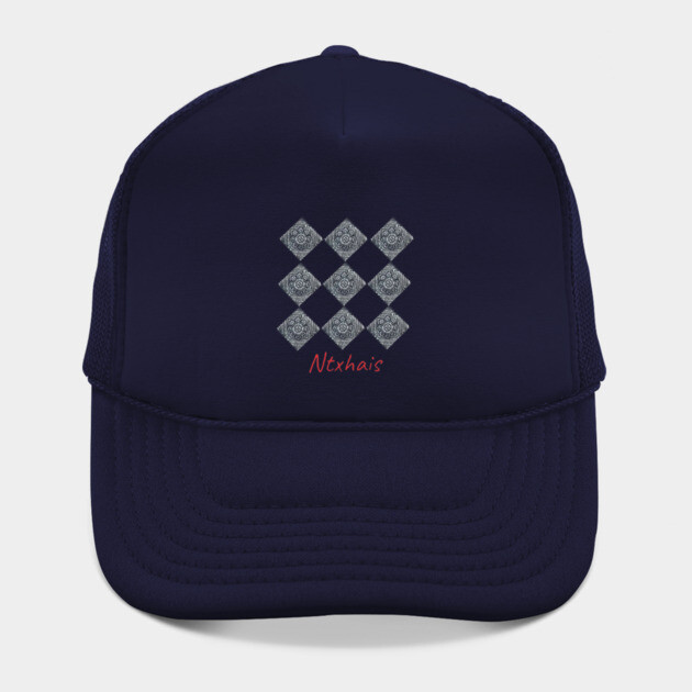 Ntxhais – Blossoming Hmong Beauty in Pattern by Pimcolle