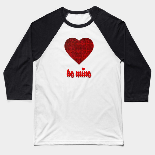 Be Mine – Hmong Heart of Love and Legacy Baseball T-Shirt by Pimcolle