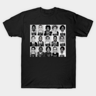 Civil Rights Leaders Mugshots - Loveshopi # 265 T-Shirt