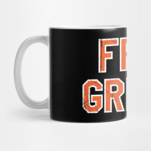 Free Gritty - Black Mug