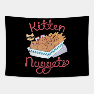 kitten nuggets Tapestry