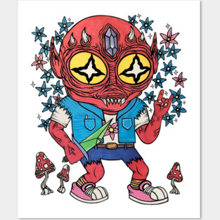 Flower Goblin Posters and Art