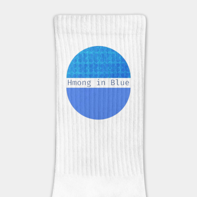 Hmong in Blue – Modern Minimalism Meets Tribal Heritage by Pimcolle