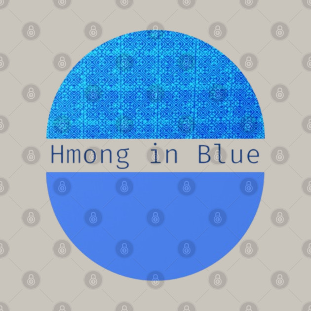Hmong in Blue – Modern Minimalism Meets Tribal Heritage by Pimcolle