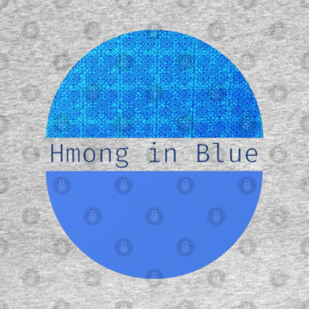 Hmong in Blue – Modern Minimalism Meets Tribal Heritage by Pimcolle