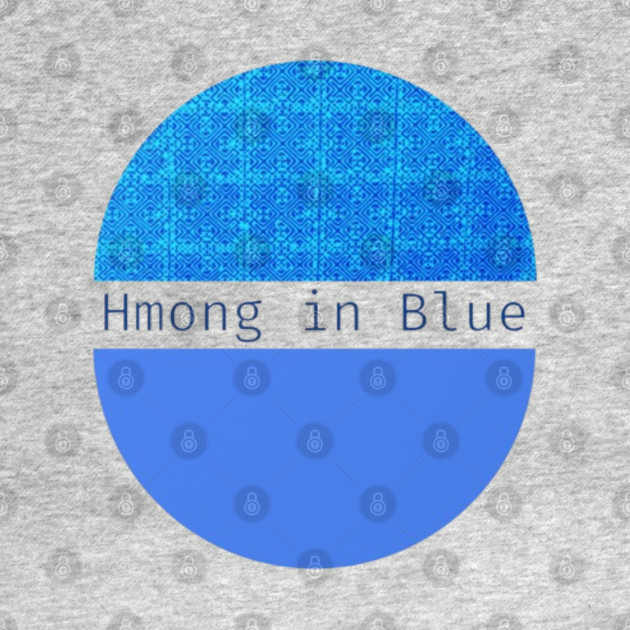 Hmong in Blue – Modern Minimalism Meets Tribal Heritage by Pimcolle
