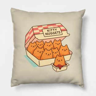 Kitten-Nuggets Pillow