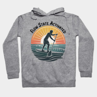 Paddleboarding Sup  Surf Paddle Ocean Adventure Hoodie