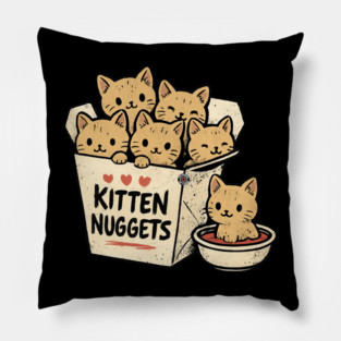 Kitten Nuggets - Cat Kitty - Eye Voodoo Pillow