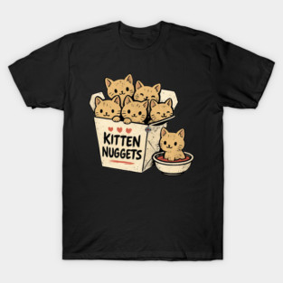 Kitten Nuggets - Cat Kitty - Eye Voodoo T-Shirt