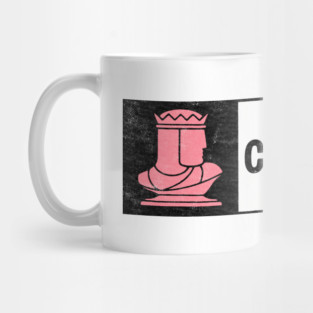 Retro 70s Chess King Store Mug