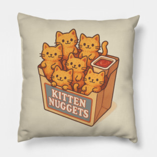 Kitten Nuggets Pillow