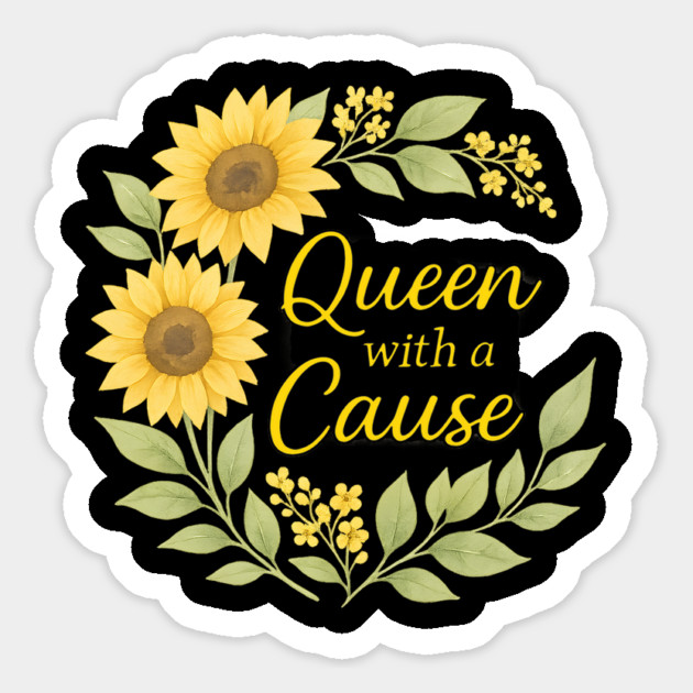 Queen With A Cause Magnet by Peter's Store 8