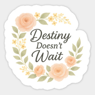 Destiny Doesn't Wait Magnet