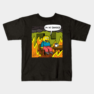 I'm In Danger Kids T-Shirt