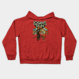 Logan's Run 1976 Vintage Kids Hoodie