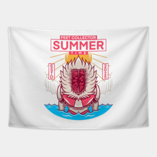 Feet Collector Summer Time Tapestry