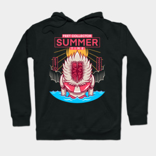 Feet Collector Summer Time Hoodie