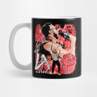 LA Knight WWE Mug