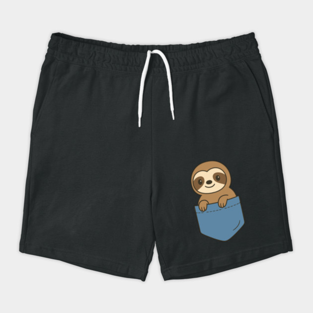 Funny Baby Sloth Pocket Pal Cute Lazy Animal Sloth Vibe by Yesteeyear