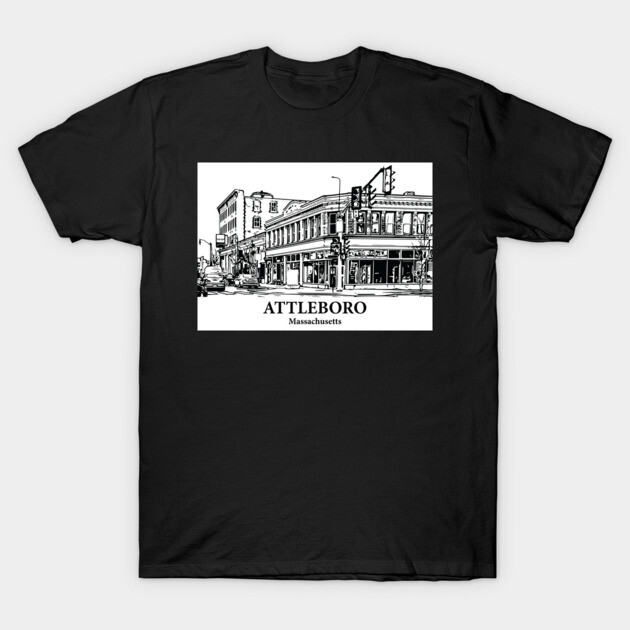 Attleboro - Massachusetts T-Shirt by Lakeric
