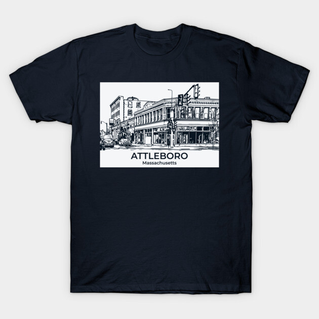 Attleboro - Massachusetts T-Shirt by Lakeric