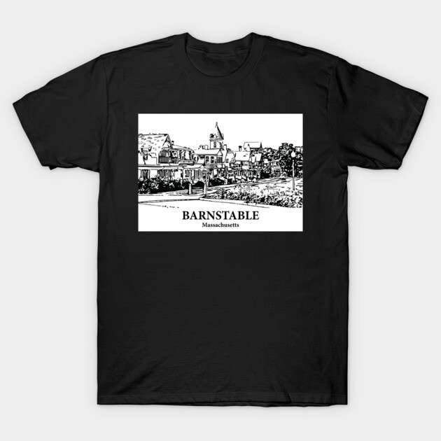 Barnstable - Massachusetts T-Shirt by Lakeric