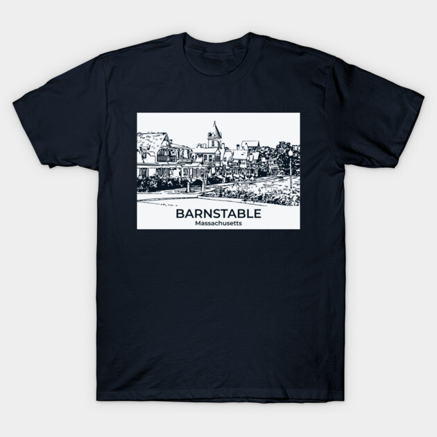 Barnstable - Massachusetts T-Shirt by Lakeric